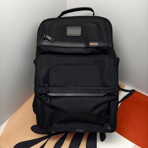 🍩TUMI Alpha 3 Backpack | Ballistic Nylon Large Capacity | Business & Travel